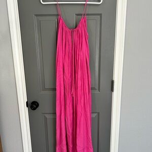 Zara Fuchsia maxi dress